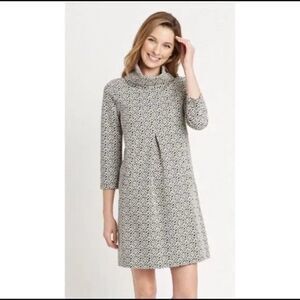 Tyler Boe Kim Cowl Neck Geometric Print Dress Size XS
